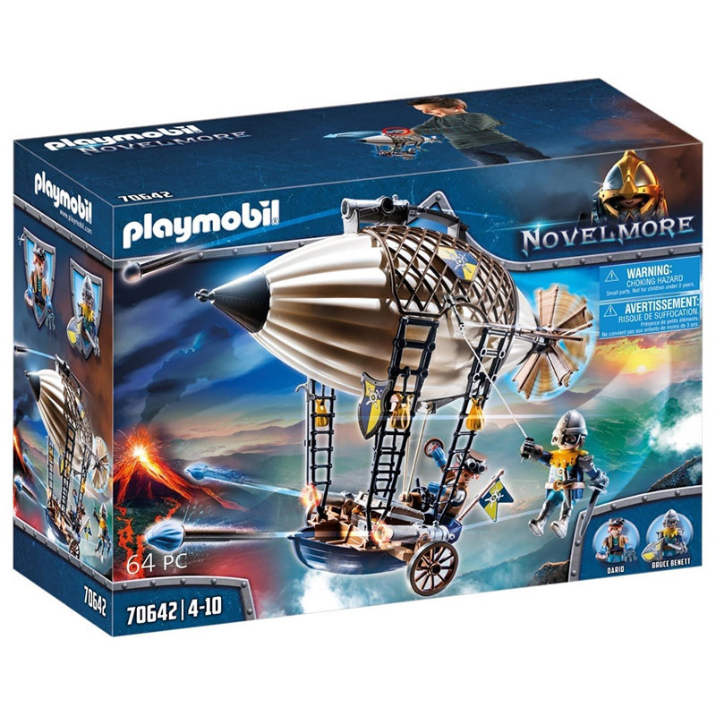 Aérostat de Dario PLAYMOBIL Novelmore - dès 4 ans