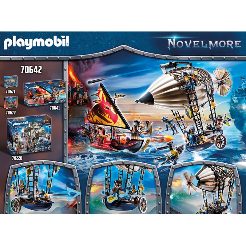 Aérostat de Dario Novelmore - PLAYMOBIL - dès 4 ans