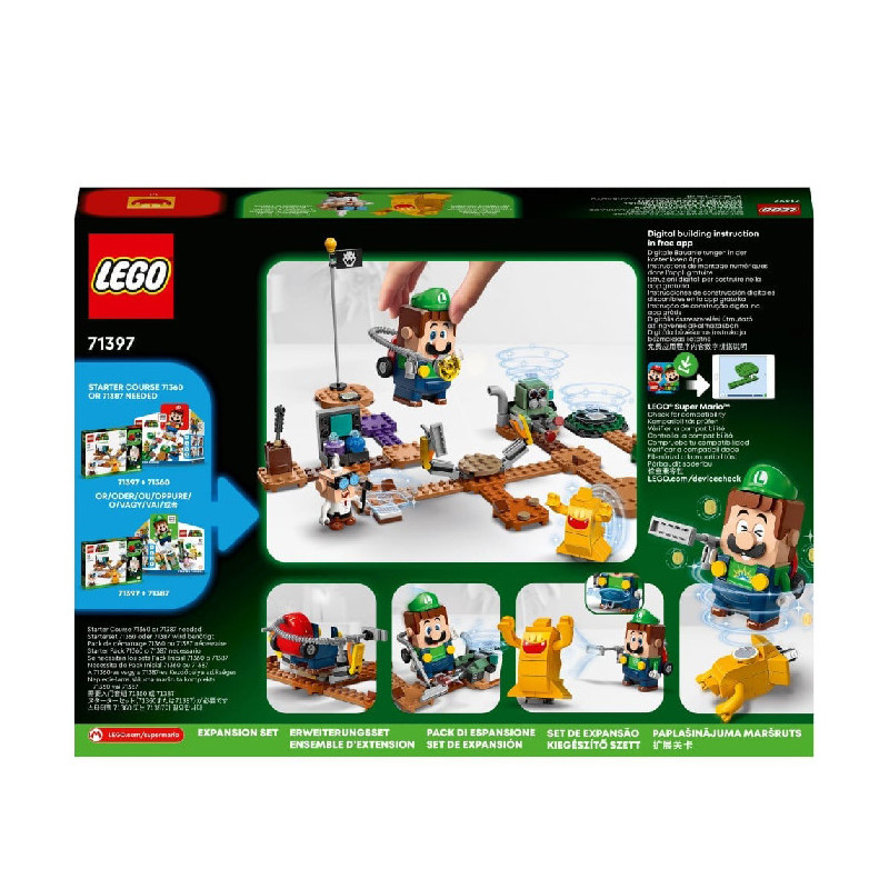 Ensemble d’extension Labo et Ectoblast de Luigi’s Mansion LEGO Super Mario - Dès 6 ans