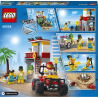 Le Poste de Secours sur La Plage LEGO City - Dès 5 ans