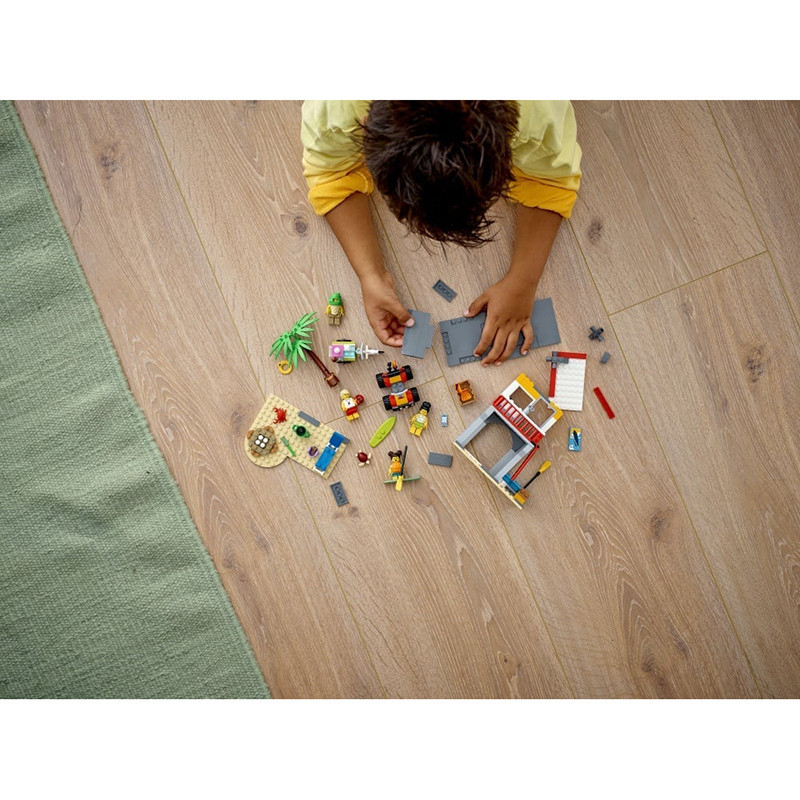 Le Poste de Secours sur La Plage LEGO City - Dès 5 ans