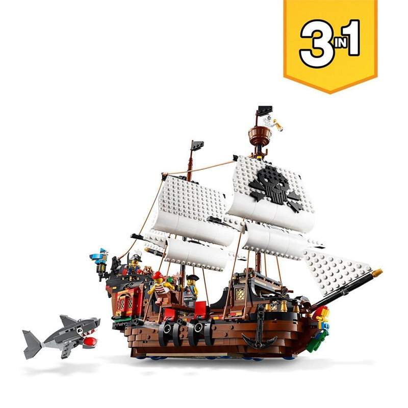 Le Bateau Pirate 3en1 LEGO Creator - Dès 9 ans