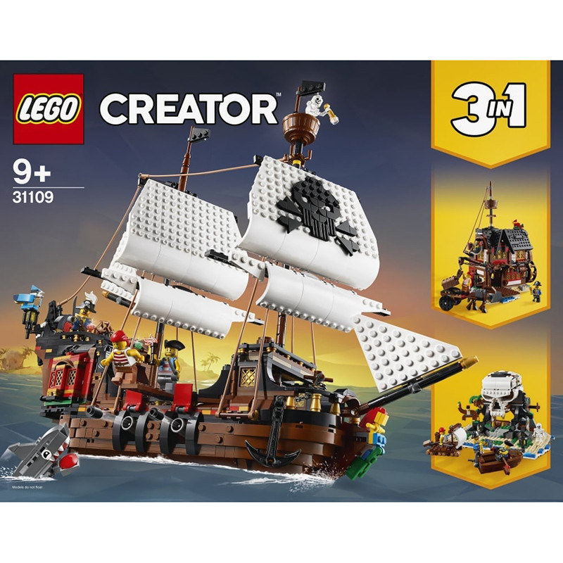 Le Bateau Pirate 3en1 LEGO Creator - Dès 9 ans