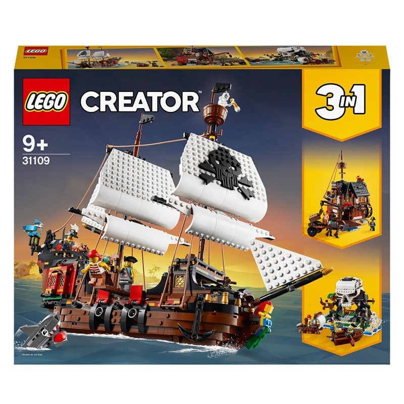 Le Bateau Pirate 3en1 LEGO Creator - Dès 9 ans