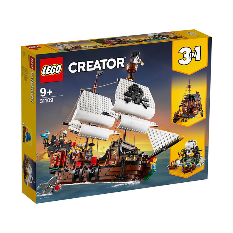 Le Bateau Pirate 3en1 LEGO Creator - Dès 9 ans