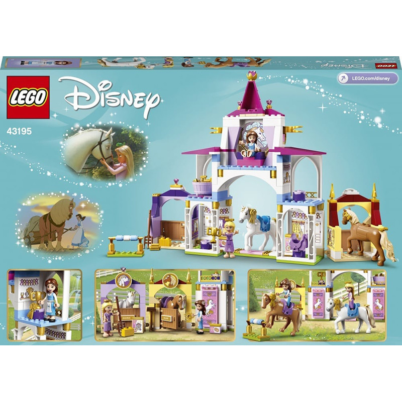 Les écuries royales de Belle et Raiponce LEGO Disney Princess - Dès 5 ans