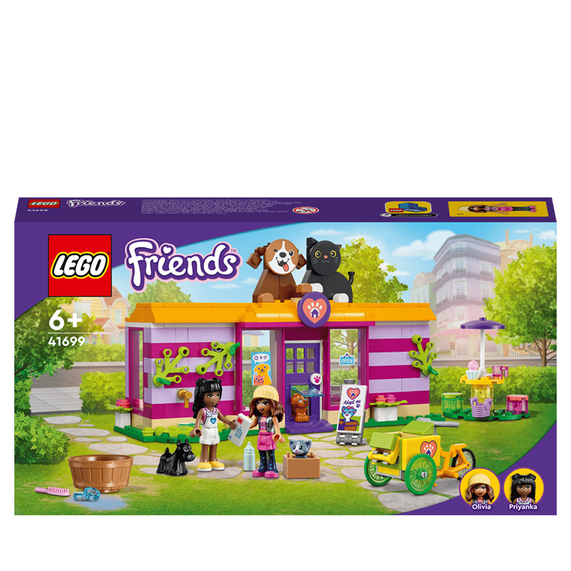 Le café d’adoption des animaux LEGO Friends - Dès 6 ans