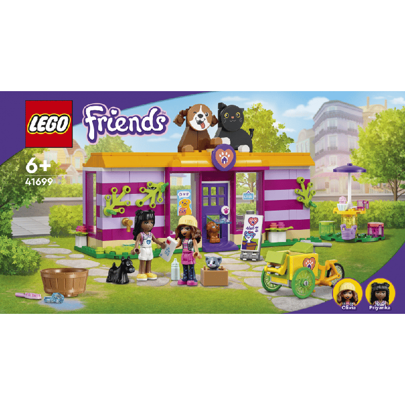 Le café d’adoption des animaux LEGO Friends - Dès 6 ans