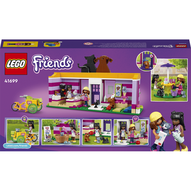 Le café d’adoption des animaux LEGO Friends - Dès 6 ans