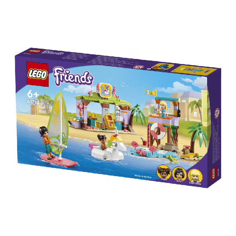 Animation et surf à la plage LEGO Friends - Dès 6 ans