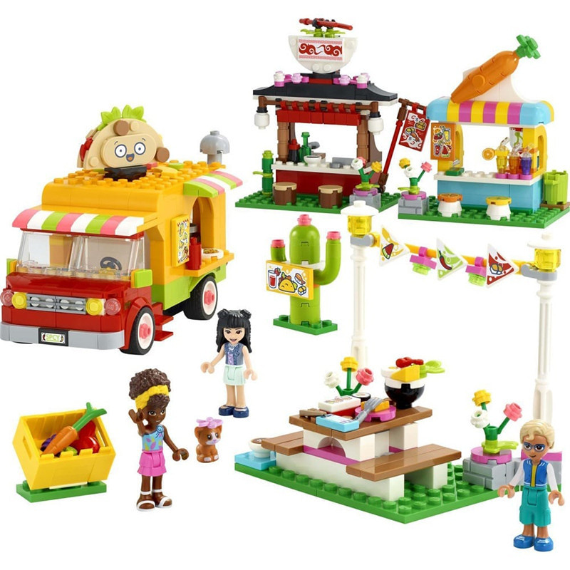 Le marché de street-food LEGO Friends - Dès 6 ans