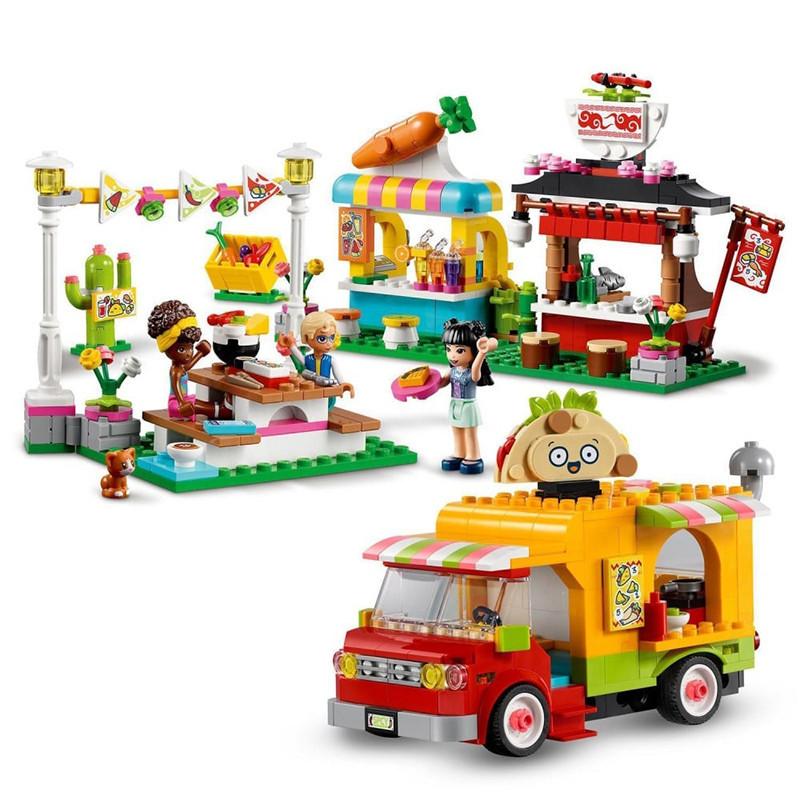 Le marché de street-food LEGO Friends - Dès 6 ans