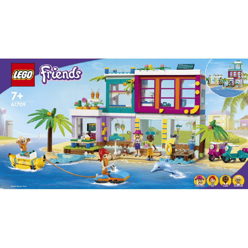 La maison de vacances sur la plage LEGO Friends - Dès 7 ans