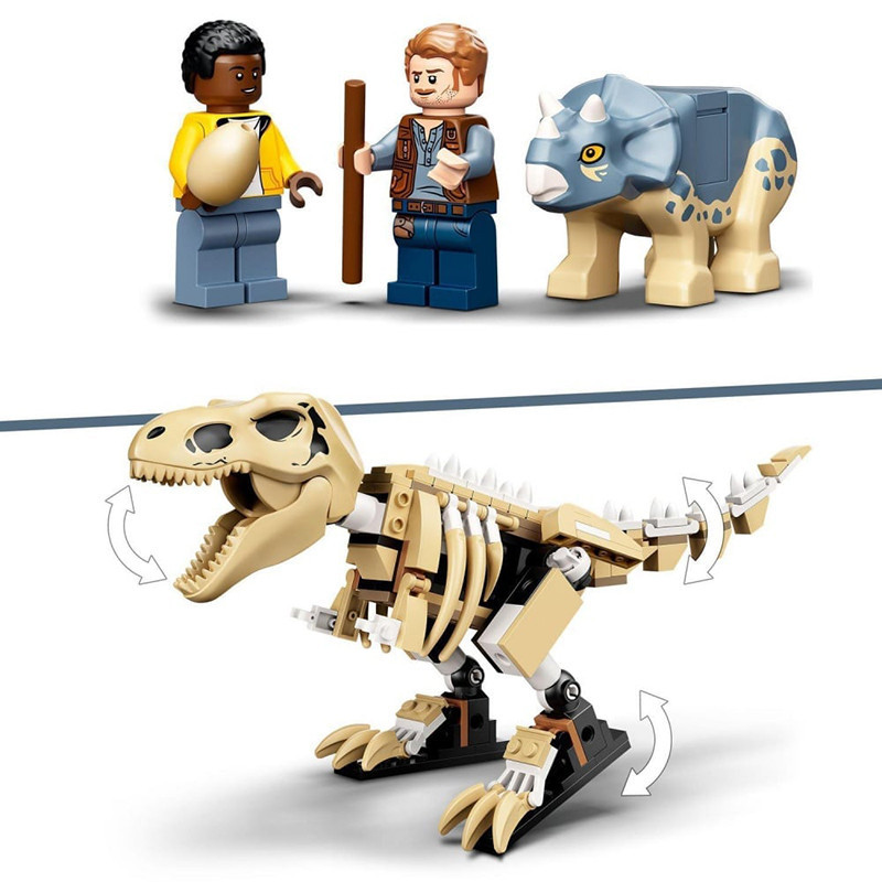 L’exposition du fossile du T.Rex LEGO Jurassic World - Dès 7 ans