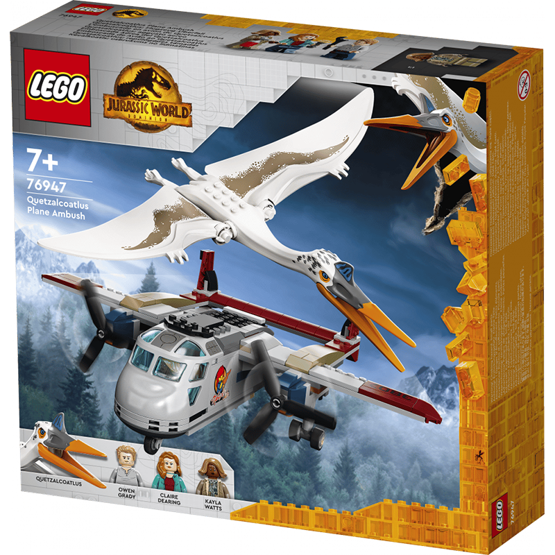 L’embuscade en avion du Quetzalcoatlus LEGO Jurassic World - Dès 7 ans