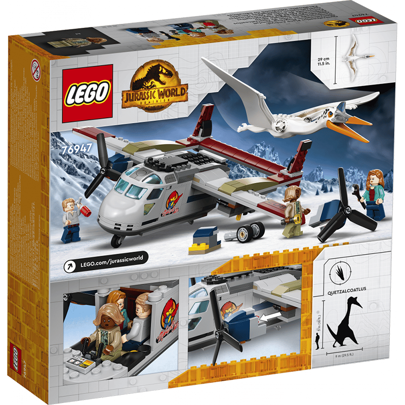 L’embuscade en avion du Quetzalcoatlus LEGO Jurassic World - Dès 7 ans