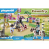 Parcours d'obstacles avec chevaux PLAYMOBIL Country - Dès 4 ans