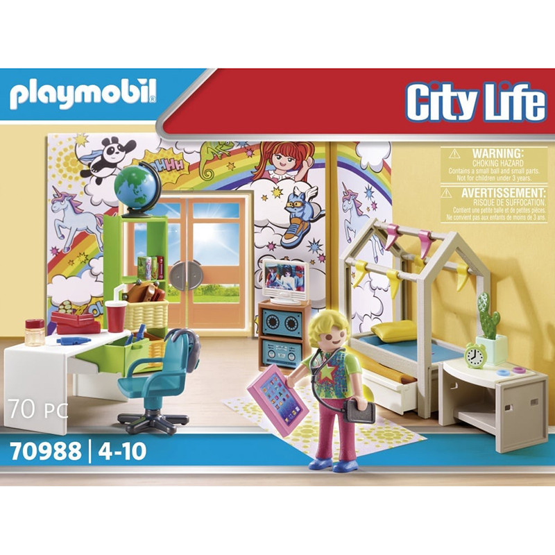 Chambre d'adolescent - PLAYMOBIL - Dès 4 ans