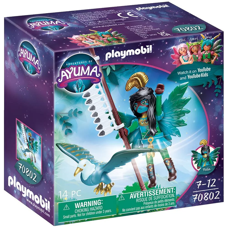 Knight Fairy avec animal préféré PLAYMOBIL Ayuma - Dès 7 ans