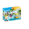 Piscine avec jet d'eau PLAYMOBIL Family Fun - Dès 7 ans