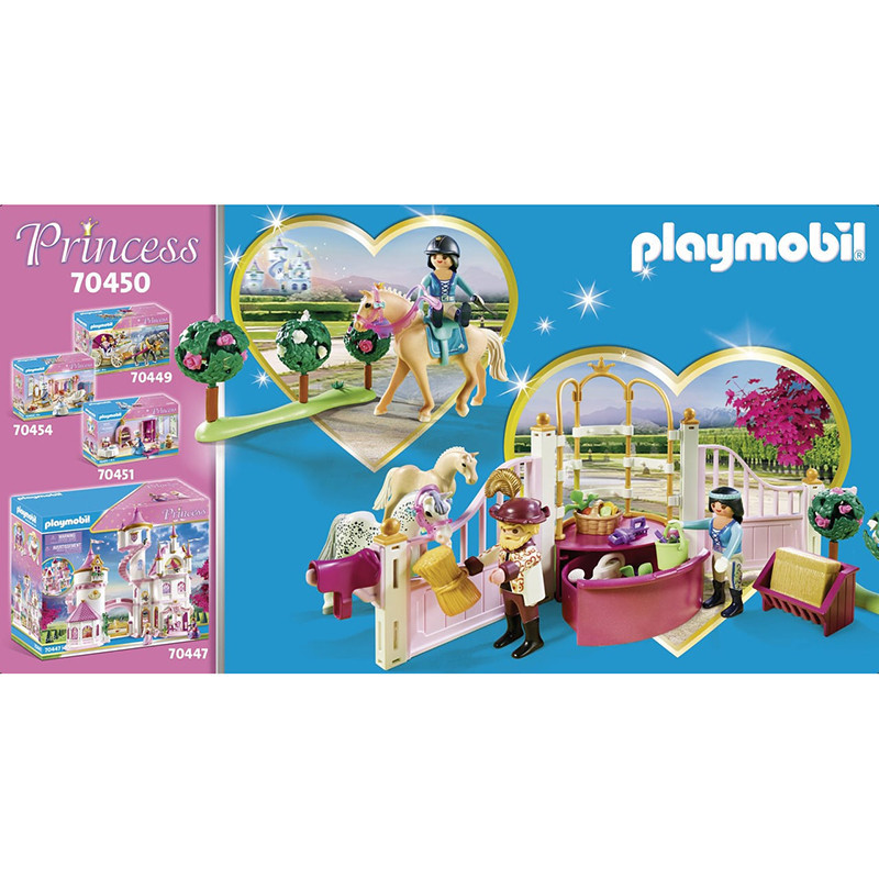 Princesse avec Chevaux et Instructeur PLAYMOBIL Princess - Dès 4 ans