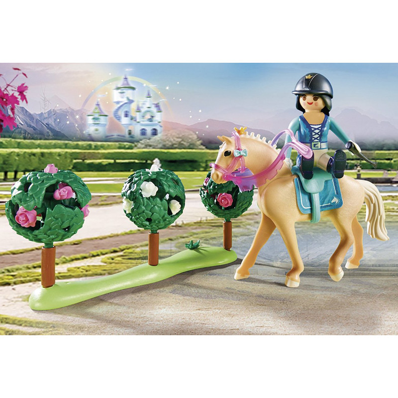 Princesse avec Chevaux et Instructeur PLAYMOBIL Princess - Dès 4 ans