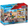 Ouvriers avec échafaudage PLAYMOBIL City Action - Dès 5 ans