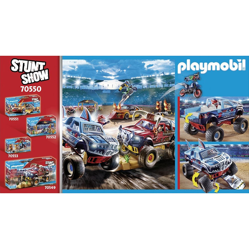 Monster Truck de Cascade PLAYMOBIL Stuntshow - Dès 4 ans