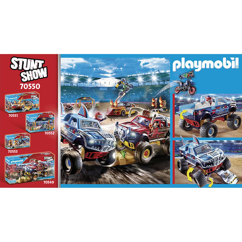 Monster Truck de Cascade PLAYMOBIL Stuntshow - Dès 4 ans