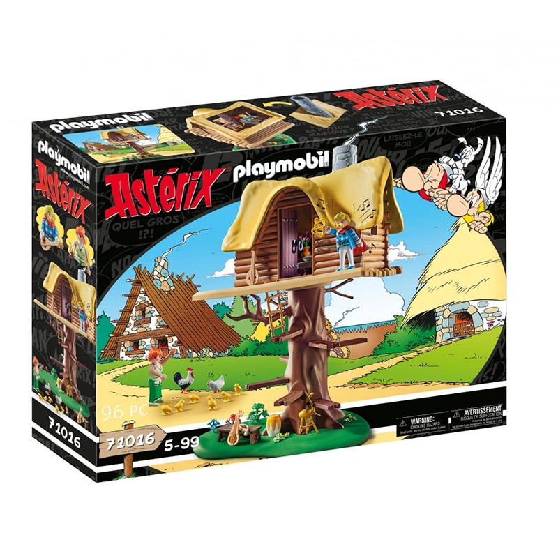 La hutte d'Assurancetourix PLAYMOBIL Astérix et Obélix - Dès 5 ans