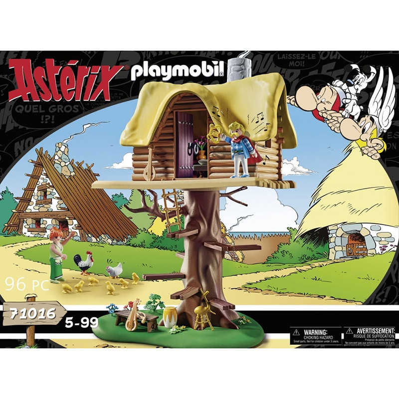 La hutte d'Assurancetourix Astérix et Obélix - PLAYMOBIL - Dès 5 ans