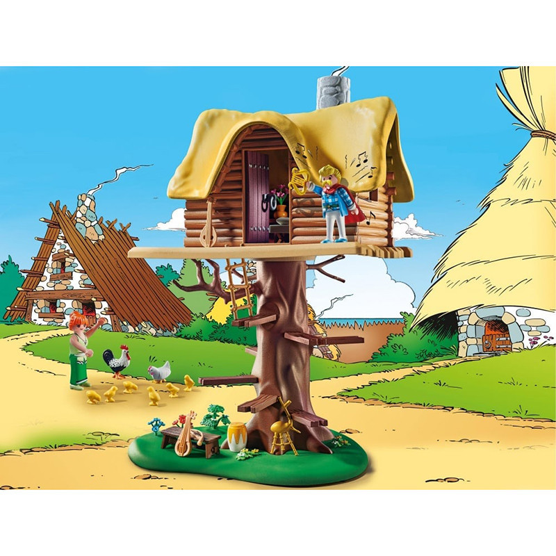 La hutte d'Assurancetourix Astérix et Obélix - PLAYMOBIL - Dès 5 ans