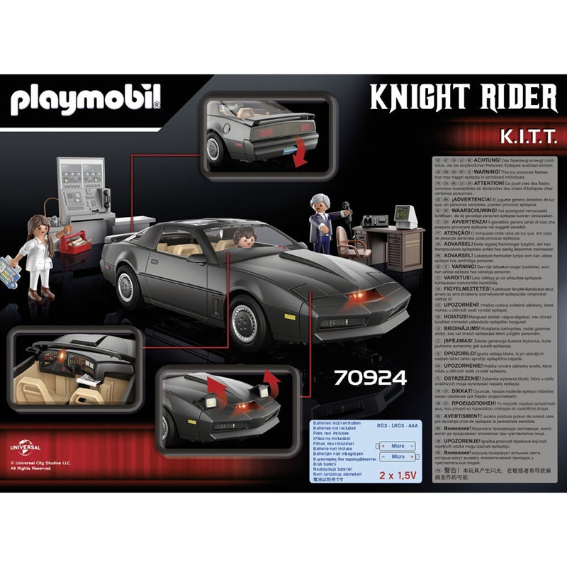 Knight Rider K 2000 PLAYMOBIL K.I.T.T. - Dès 5 ans