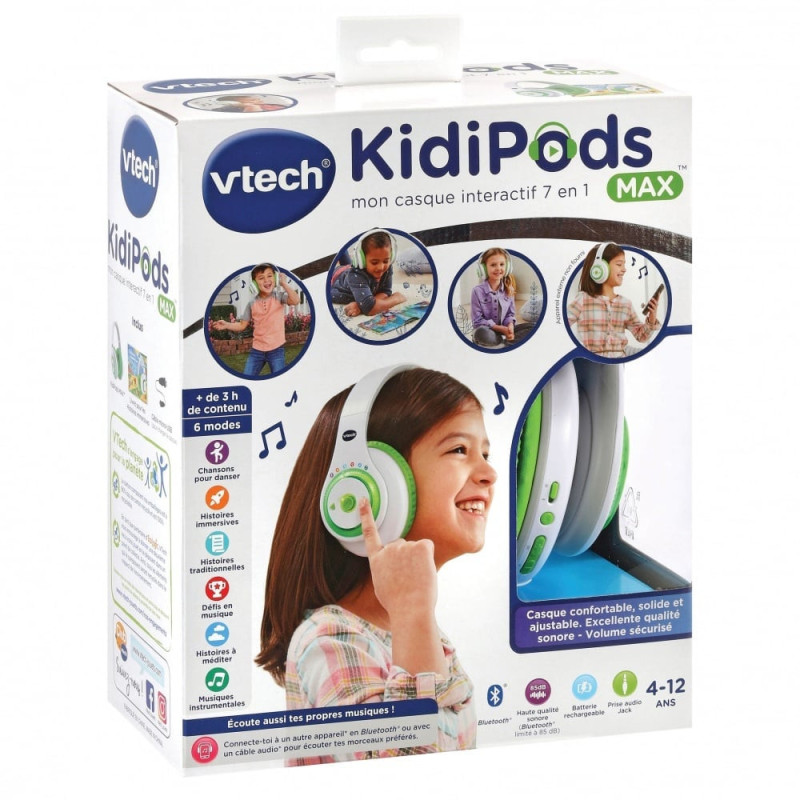 AUDIOKID - MON CASQUE INTERACTIF 7 EN 1