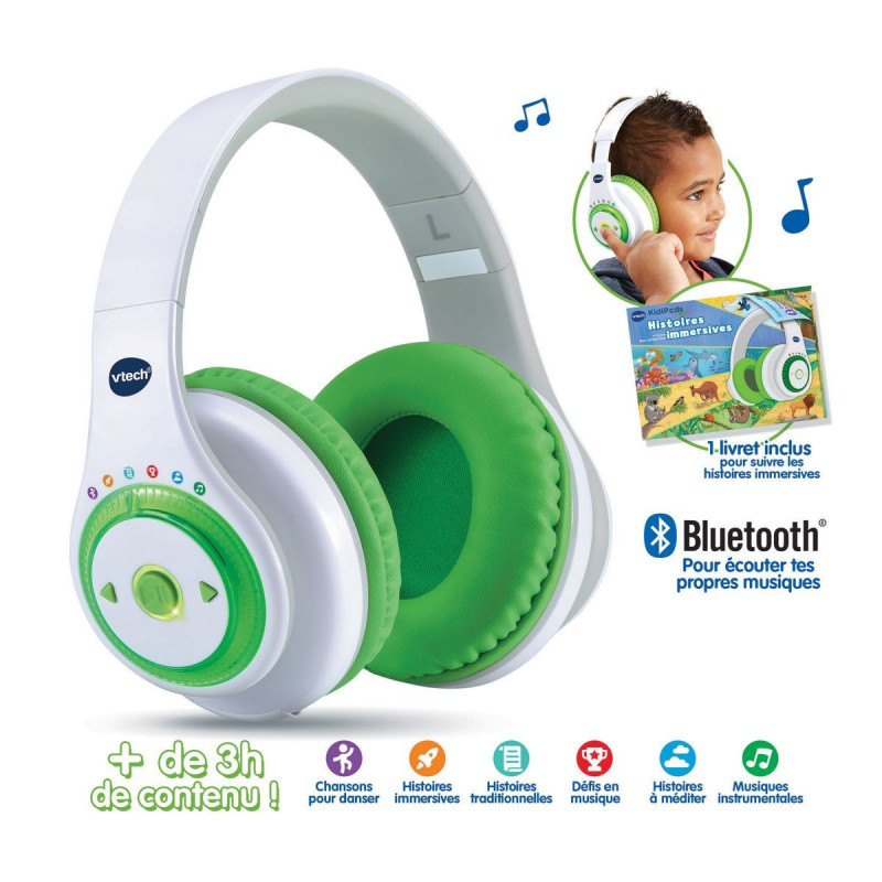 AUDIOKID - MON CASQUE INTERACTIF 7 EN 1