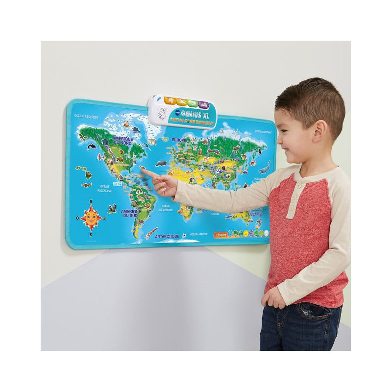 Carte du monde interactive Genius XL VTECH - Dès 6 ans