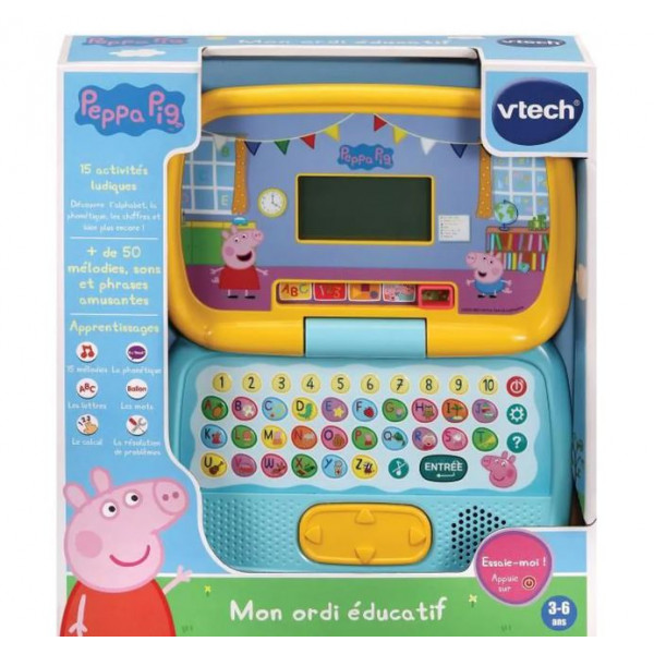 Peppa Pig Mon ordinateur éducatif VTECH - Dès 3 ans 
