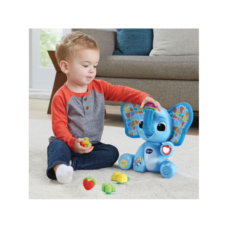 Gontran Mon éléphant gourmand Bleu VTECH - Dès 1.5 an