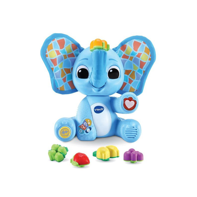 Gontran Mon éléphant gourmand Bleu VTECH - Dès 1.5 an