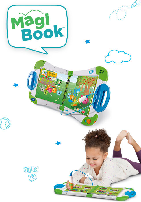 MagiBook Vtech Baby Starter Pack Rose avec 2 livres - Autre jeux