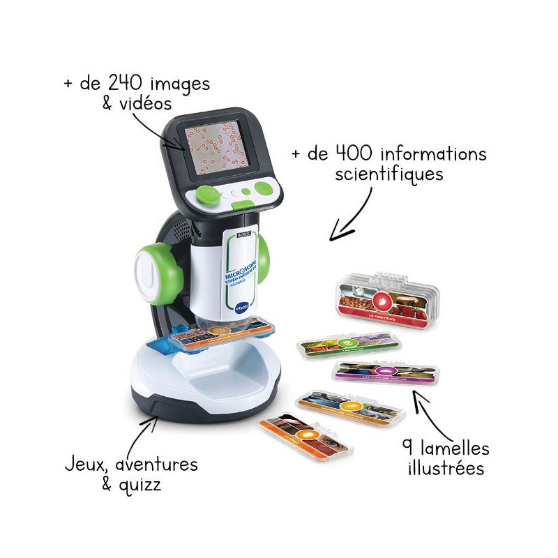 Microscope vidéo interactif Génius XL VTECH - Dès 7 ans