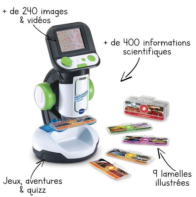 Microscope pour Smartphone Zoom X 30 - Livraison 72h