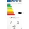 Réfrigérateur congélateur -206L - HISENSE - RT267D4ADF