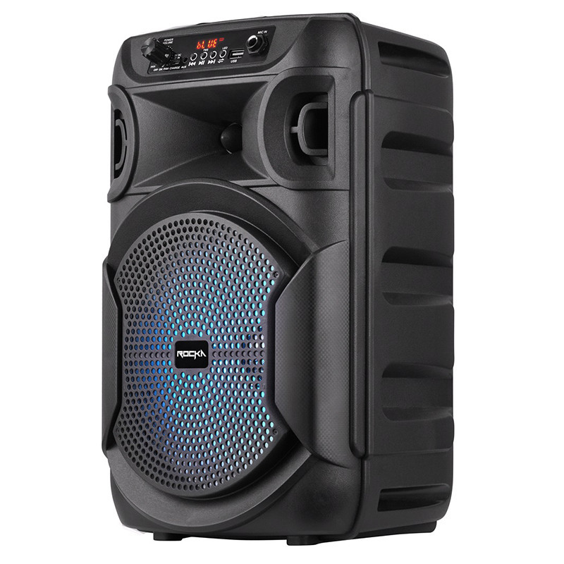 Enceinte de fête Boost 8" 12W Noir - ROCKA - VOL_RK_3901_8