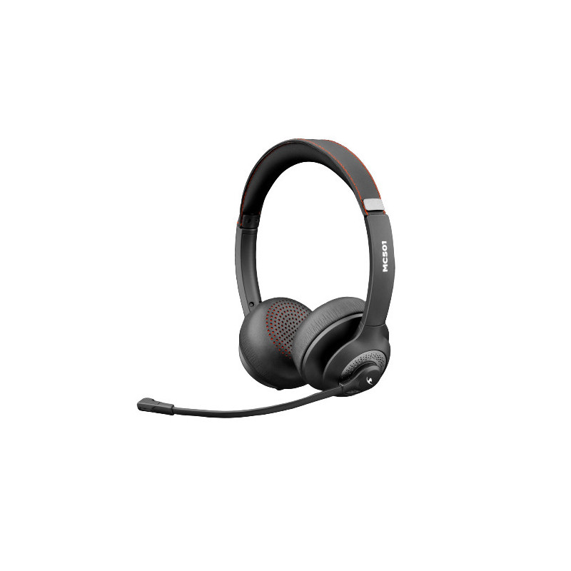 Casque stéréo sans fil Hi-fi avec micro Unidirectionnel Noir - BLUESTORK - BS_MC501