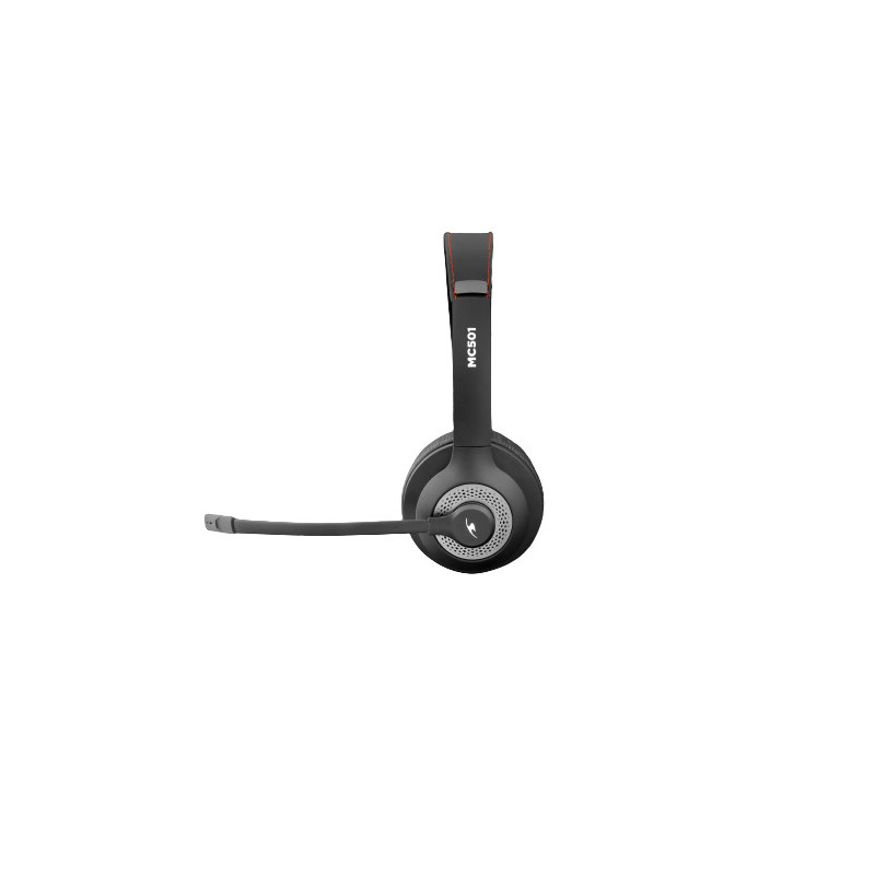 Casque stéréo sans fil Hi-fi avec micro Unidirectionnel Noir - BLUESTORK - BS_MC501