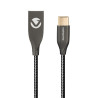 Câble USB Type-C vers USB-A Série Iron 1,2m Noir - VOLKANO - VOL_VK_20095_BK