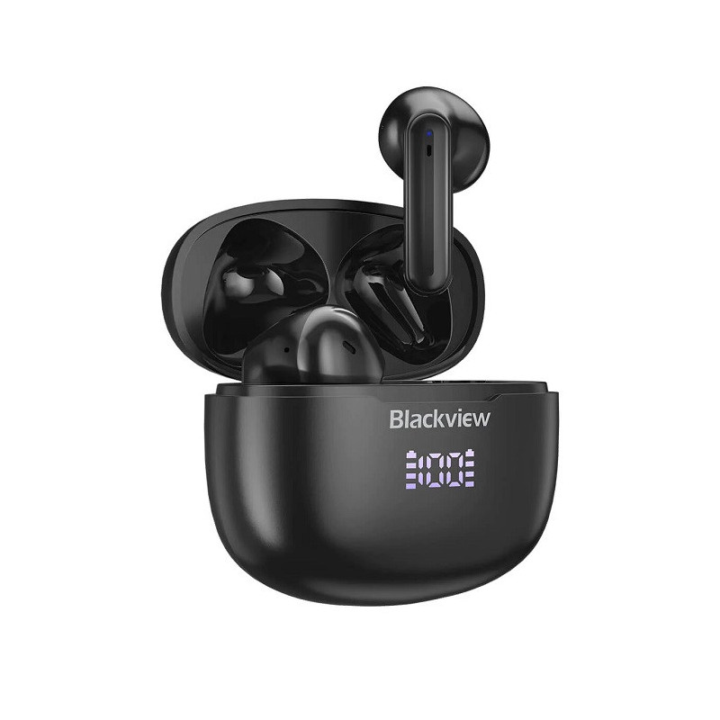 Écouteurs TWS Sans Fil AirBuds 7 IPX7 Minuit Noir - BLACKVIEW - CAS_BV_AIRBUDS_7