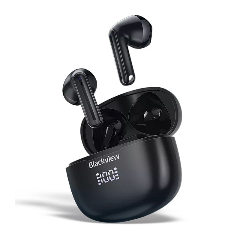 Écouteurs TWS Sans Fil AirBuds 7 IPX7 Minuit Noir - BLACKVIEW - CAS_BV_AIRBUDS_7