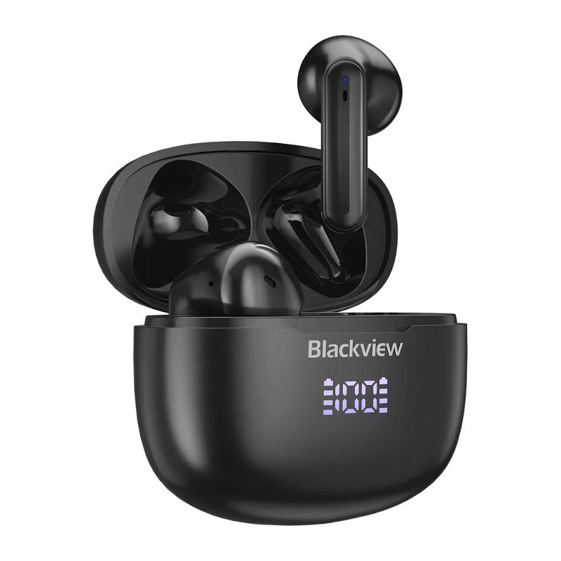 Écouteurs TWS Sans Fil AirBuds 7 IPX7 Minuit Noir - BLACKVIEW - CAS_BV_AIRBUDS_7